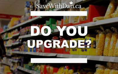 Do you upgrade at the supermarket?