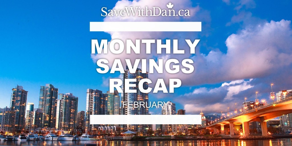 Monthly Savings Recap – February