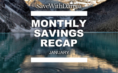Monthly Savings Recap – January 2015