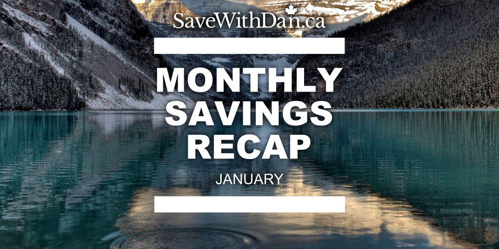 Monthly Savings Recap – January 2015