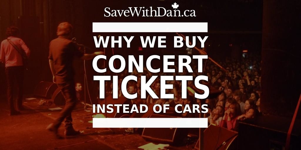 Why we buy concert tickets – instead of cars