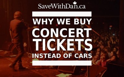 Why we buy concert tickets – instead of cars